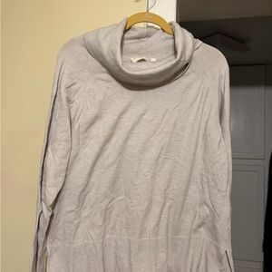 Cyrus Women's Cowl Neck Sweater - Soft Gray